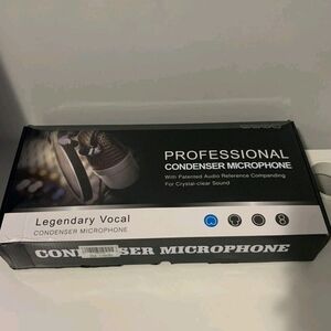 Legendary Vocal Professional Condenser Microphone - Black